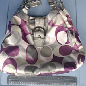 Coach poppy shoulder bag